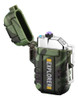 Encendedor Plasma Usb Waterproof Windproof Camping Militar 0