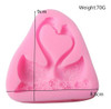 Molde Silicona Cisne X 2  Porcelana Fría, Resina,pasta Goma 1 Molde Silicona Cisne X 2  Porcelana Fría, Resina,pasta Goma 1