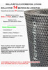 Malla Metál Romboidal Desplegado 8x17mm Rollo 60cm X 14mts 2