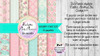 Papeles Digitales Fondos Rosa Celeste Florales E25 1
