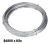 Alambre Liso Galvanizado Calibre 14 Espesor 2,03 Mm 1