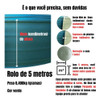 Protetor De Portão Fita Pvc Fechamento Varanda Leve Rolo 5m 2