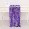 12 Cortina De Fitas Roxa 2x1m Decor Festa Carnaval Halloween 5