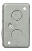 Caja Rectangular Electricidad Embutir Aluminizada 1