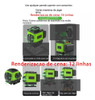 Laser De Nível 8 Linhas, 3d, Verde, Recarregável, Autonivela 2