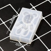 Moldes De Resina- 4 Piezas 3d Molde De Oso De Peluche Colgan 2