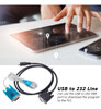 Adaptador Usb Para Rs232 Linha 232 Cabo De Comunicação Plc 5