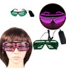 Lentes Led Para Cotillón Gafas Con Luz A Pila Mod2 1