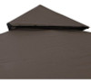 2 Tier 9.76'x9.76 'gazebo Canopy Cubierta Superior Reemplazo 2