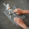 Herramienta De Alineación De Vinilo Plano De Fiskars, Blanco 4