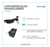 Lupa Binocular Galileo Manos Libres Triple Luz Led Lv7470 2