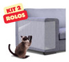 2 Rolos Sofá Protetor Gato Anti-arranhões Adesivo Proteção 0
