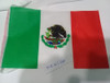 Bandera Mexico 21 X 14 Cms Con Pins  De 2 Cms 0