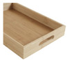 Bandeja Rectangular De Bamboo. Ideal Para Desayuno, Servir 0
