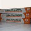2rolos Papel Alumínio 45cmx65mt Mello Assados Cozinha Mello 2