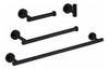 Set De 4 Accesorios Para Baño Negro Mate Kes -1igqqqh0 0