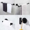 Set De 4 Accesorios Para Baño Negro Mate Kes -1igqqqh0 4