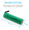 Combo: 4 Piezas Tenergy 2000mah Nimh Recargable Aa Batera Pl 1 Combo: 4 Piezas Tenergy 2000mah Nimh Recargable Aa Batera Pl 1