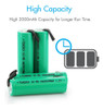 Combo: 4 Piezas Tenergy 2000mah Nimh Recargable Aa Batera Pl 2 Combo: 4 Piezas Tenergy 2000mah Nimh Recargable Aa Batera Pl 2