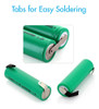 Combo: 4 Piezas Tenergy 2000mah Nimh Recargable Aa Batera Pl 4 Combo: 4 Piezas Tenergy 2000mah Nimh Recargable Aa Batera Pl 4