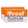 40 Cajas De Filos Treet Platinum Navaja Afeitar Barbero 7