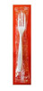 Tenedor Blanco De Plástico Envasado - 100 Unidades. 0