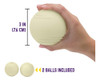 Chew King Pelota De Búsqueda Brillante 3 Pulgadas Paquete De 4
