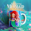 Taza Plástica La Sirenita Sirenas Bajo Del Mar 4