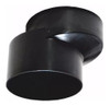 Bolsa Excêntrica Adapta Bacio Preto 10cm P/ Caixa Acoplada 2