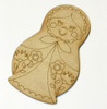 Mamushka Rusa  10 Cm Alto - Fibrofacil - X 12 Unidades 5