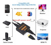 Splitter Hdmi De 2 Puertos Misma Imagen En 2 Tv Full Hd 2