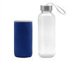 Botella Deportiva Belize Vidrio Traslucida Con Funda Colores 2