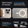 Funda Protectora iPhone 15 Pro Transparente Magsafe Blanco 4