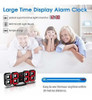 Centolla Reloj De Pared Led 3d, Reloj De Pared Digital De 8. 3