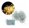 Guía 100 Luces Cálidas Led Navidad 5 Metros Cable Cristal 1