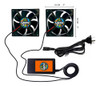 Kit Ventilación Cultivo Indoor 2 Coolers 8x8 2,5mt Completo 1