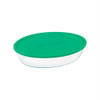 Asadera Vidrio Marinex Oval Con Tapa 1600 Ml 0