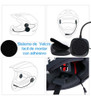 Auriculares Manos Libres Bluetooth Casco Moto Inalámbrico 4