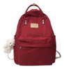 Mochila Parea Escuela Kawaii Cherse Rojo 0