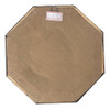 Quadro Devadatta Madeira Imbuia Oitavado E Metal 18 Cm 2