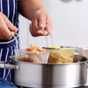 Mini Cesta De Rede De Malha Para Fritadeira De Aço Inoxidáve 3