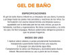 Gel De Baño Aveno 250 Gr 2
