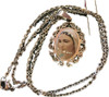 Luli Medalla Colgante Virgen Maria Acero Cadena Unisex 0