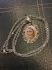 Luli Medalla Colgante Virgen Maria Acero Cadena Unisex 3