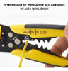 Alicate Descascador De Fios Terminais Isolamento Eletricista 5