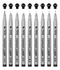 Plumas De Micro Líneas Negras Para Dibujo - Ultra Fine Point 0