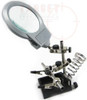 Ayudante De Soldadura 2 Brazos, Lupa, Soporte Soldador Y Luz 1