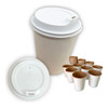 Copo Descartável C/ Tampa P/ Café 250ml 100un Biodegradavel 0