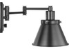Progress Lighting Hinton Collection Black Swing Arm Wall Lig 2