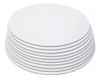 30 Circulos Fibroplus Blanco Diametro 24 Cm Espesor 3mm 0